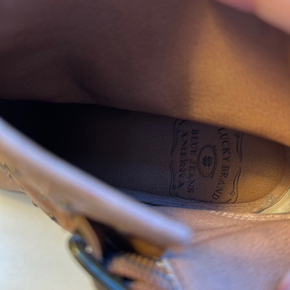 Lucky Brand Studded Ankle Boots - Picture 5 of 7